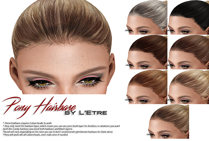L'Etre - Pony Hairbase [FATPACK]