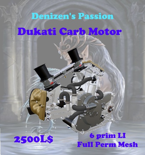 Ducati 1098R Bike Motor