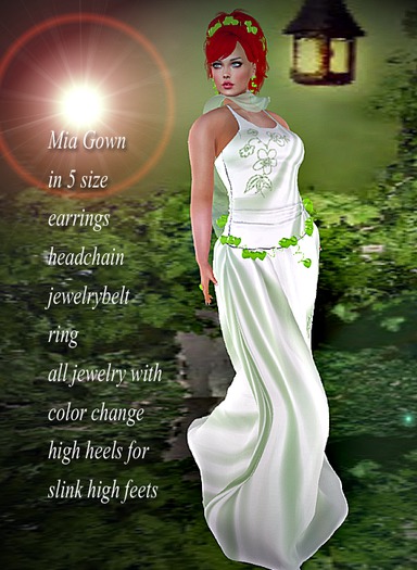 Mia Gown green