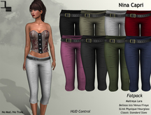 DE Designs - Nina Capris - Fatpack