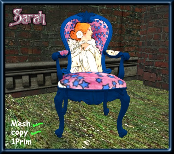 "Sarah" (Victorian Mesh Chair)