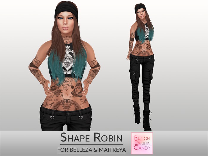 PunchDrunkCandy: Robin Shape [Add to unpack]