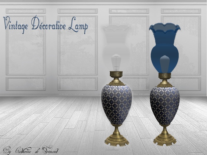 *CdT* Vintage decorative lamp mosaic