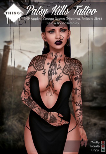 .Things.- Patsy Kills Tattoo