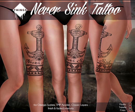 .Things.- Never Sink Tattoo