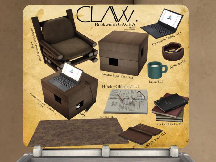 C L A Vv. Reading Chair RARE