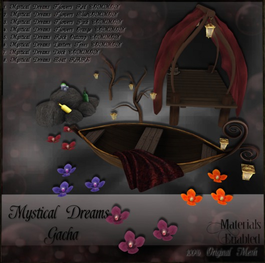 .::DD::. Mystical Dreams Boat Rare