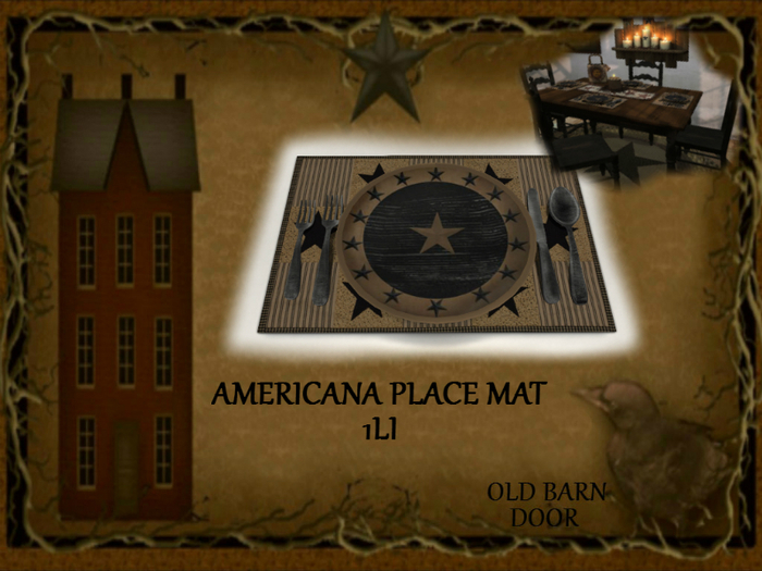 AMERICANA PLACEMAT [BOXED]