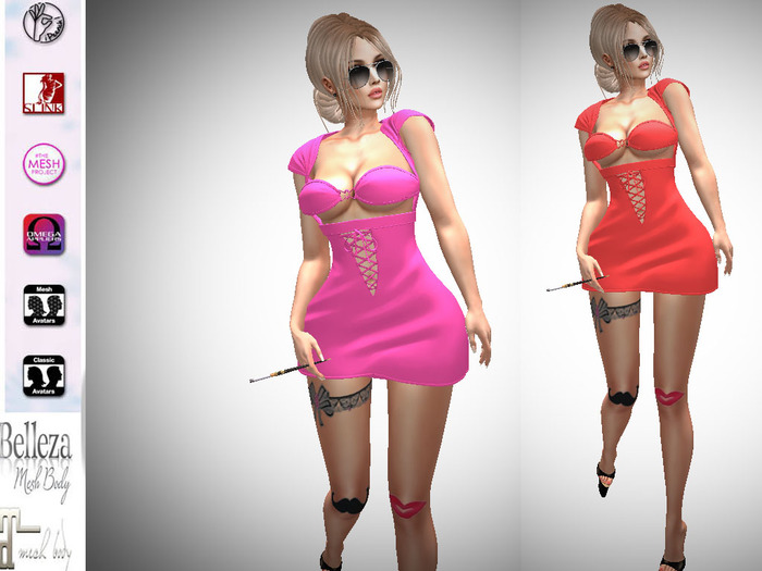 FIRU_FITTED_SLINK_TMP_FANTAZI DRESS7