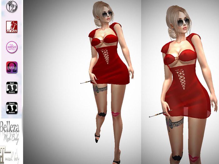 FIRU_FITTED_SLINK_TMP_FANTAZI DRESS8