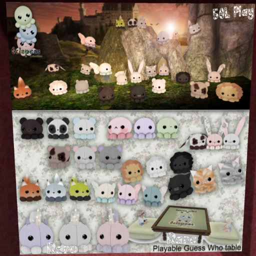 {Octopeas Season 1 Animals} Mousie Soft Grey