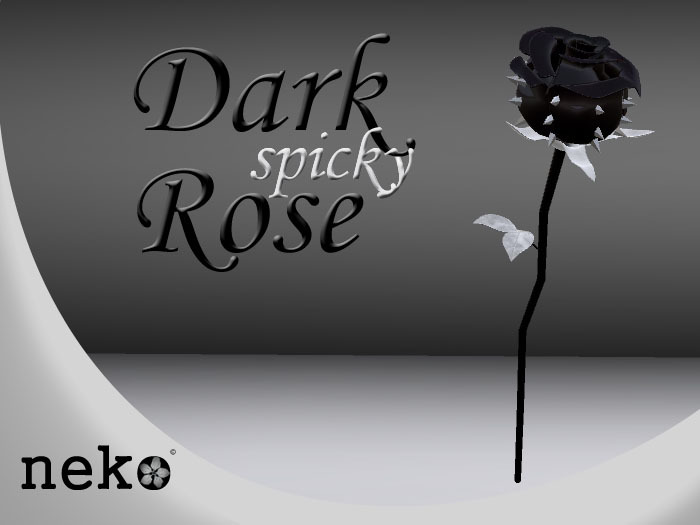 Black Spiky Roses