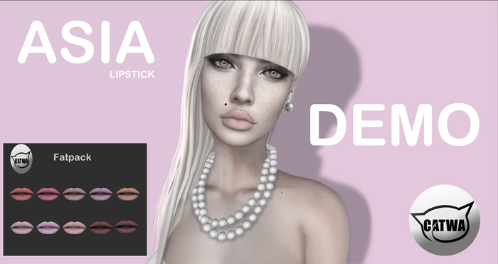 :: MLT DEMO ASIA LIPSTICK FOR CATWA MESH HEAD