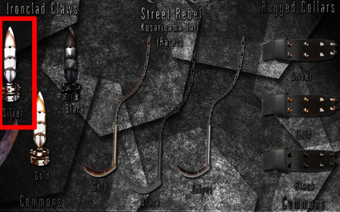 [CX] Ironclad Claws (Silver)