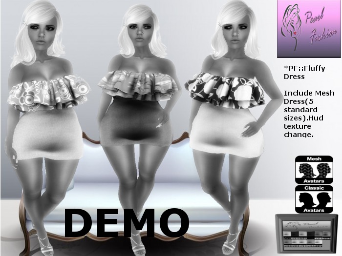 *PF::*PF::Fluffy Dress DEMO