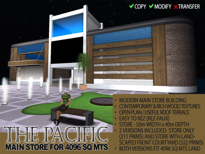 The PACIFIC - Main Store for 4096