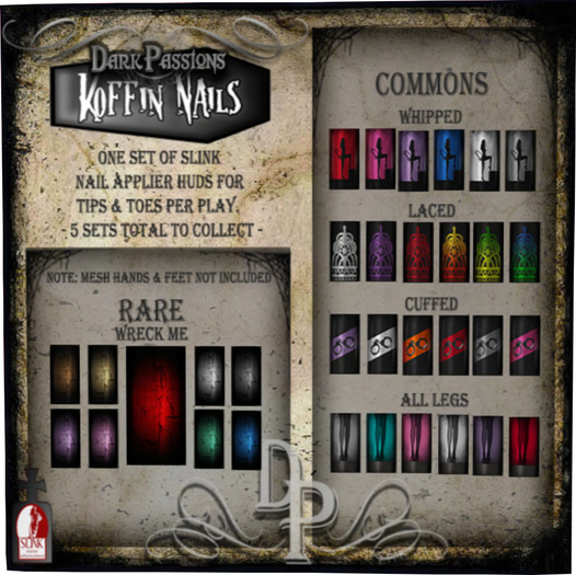 DP - Koffin Nails - Wreck Me - Slink Nail Applier  - RARE
