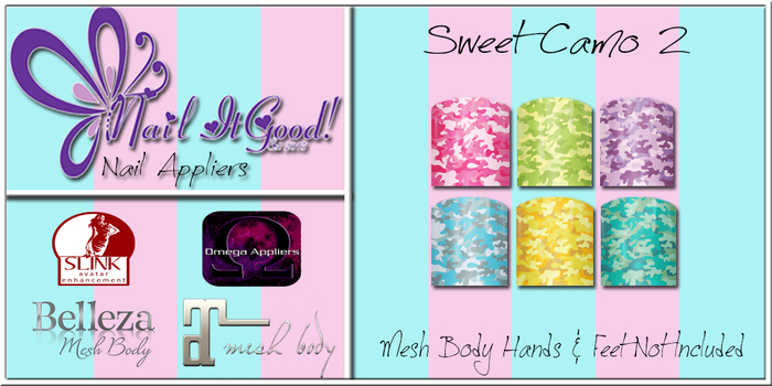 Nail It Good! - Sweet Camo 2 (Add To Unpack)