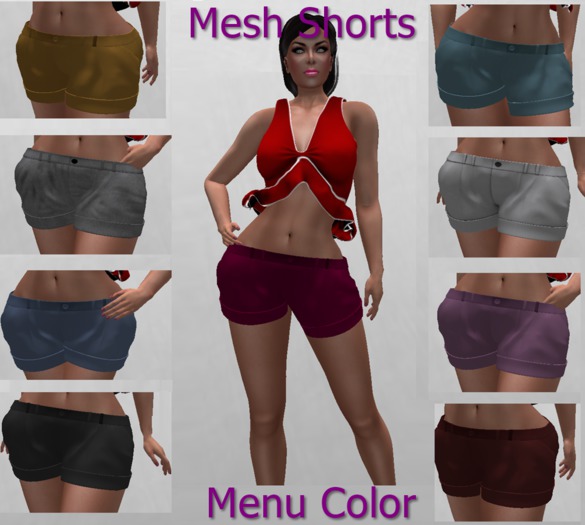 0004721 Social Shorts (Touch Texture)