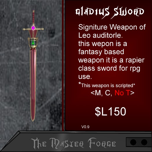 Gladius Rapier Box
