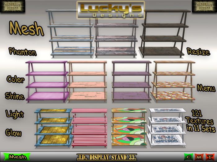 .:LD:. Display Stand 33 Mesh:.