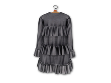 {amiable}Mesh Tiered Frilly Short One-piece_Black