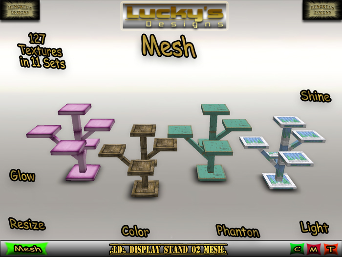.:LD:. Display Stand 02 Mesh:.