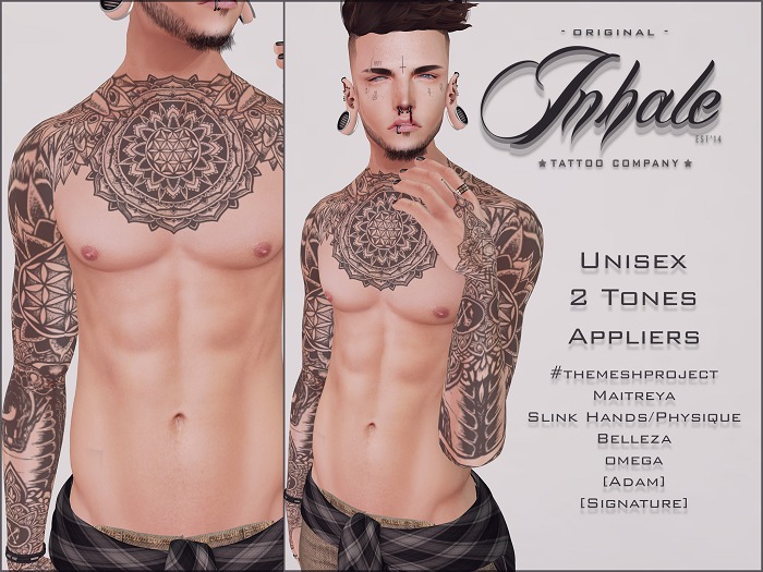 .Inhale. Outlawed Tattoo (Wear2unpack)