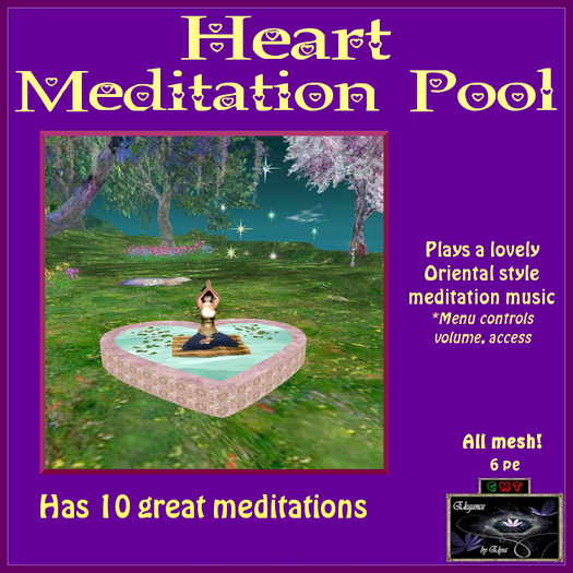 *EbE* Heart Meditation Pool (bag)