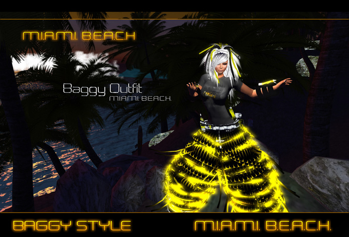 [DOCKS] - BAGGY STYLE M.I.A.M.I. B.E.A.C.H.