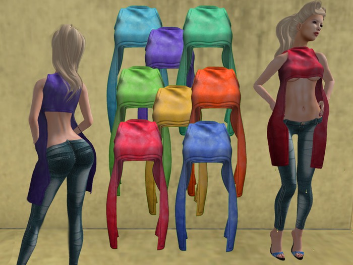 Tie Dye Stella Top (8 Textures)