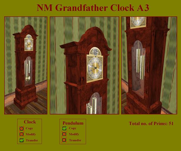 NM Grandfather Clock A3 (boxed)