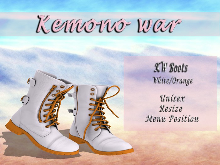 Boots - Colorful Details <Orange>