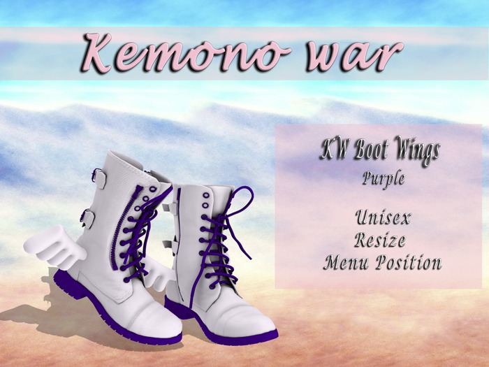 Boots - Colorful Details <Purple>