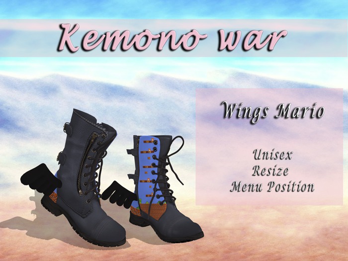 Boots - Wings Mario 
