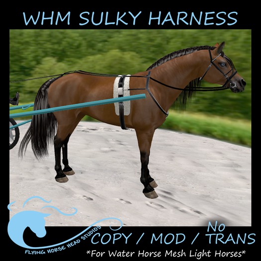 ~FHHS~ WHM Sulky Harness