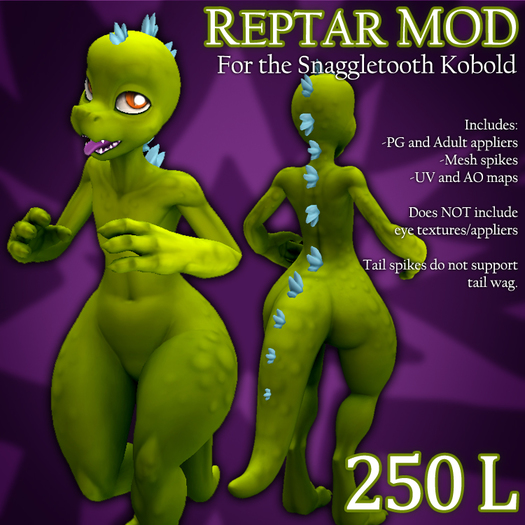 Reptar MOD for the Snaggletooth Kobold