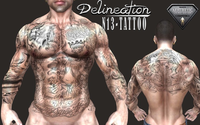 ::[DELINEATION]:: (Aesthetic ) N13 Tattoo
