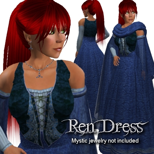 Avilion Mist - Ren Dress - Blue