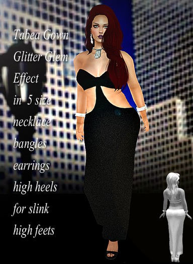 Tabea Gown black