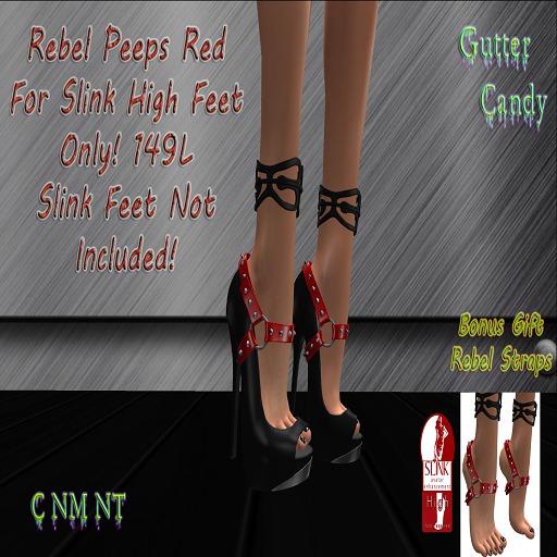 GC Rebel Peeps Red Slink High