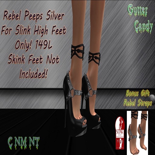 GC Rebel Peeps Silver Slink High