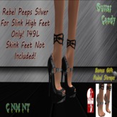 GC Rebel Peeps Silver Slink High