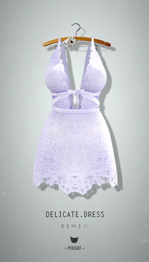 -Pixicat- Delicate.Dress (Lilac)