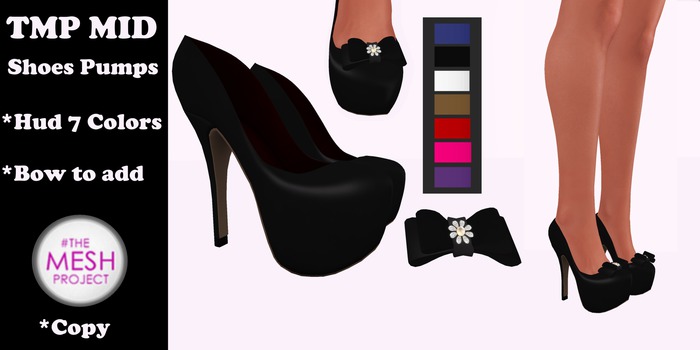 TMP Shoes Pumps Mid - Hud 7 Colors