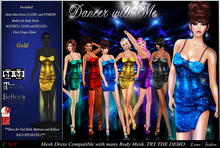 -Lamu Fashion-Dress *Dance with Me* GOLD