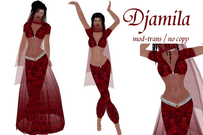 Bte Djamila rouge