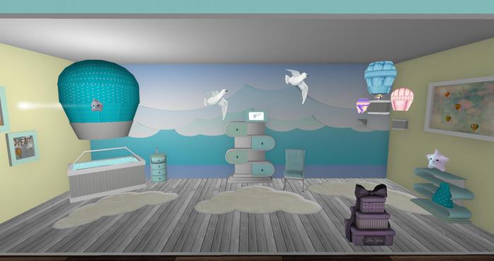 BABY AIR BALLOON ROOM BOXED