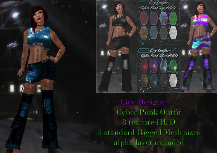 ~ED~ Cyber Punk Outfit