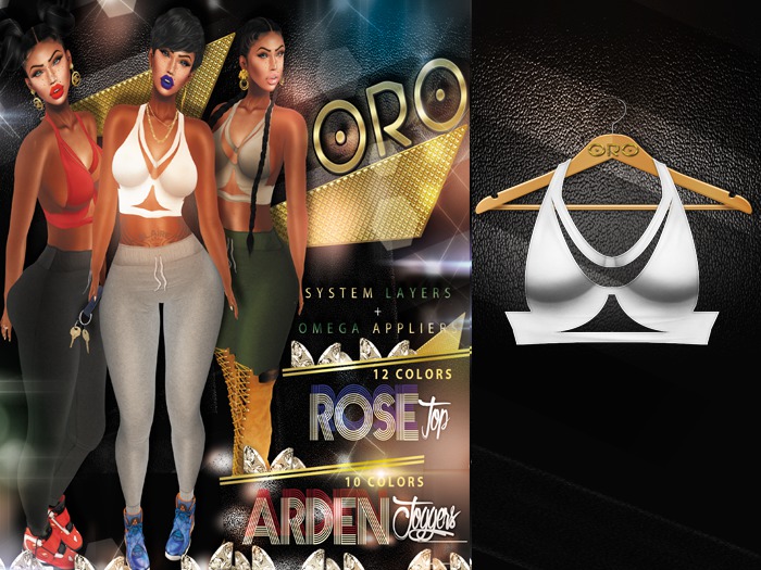 .ORO. Rose Top - Snow White (wear)